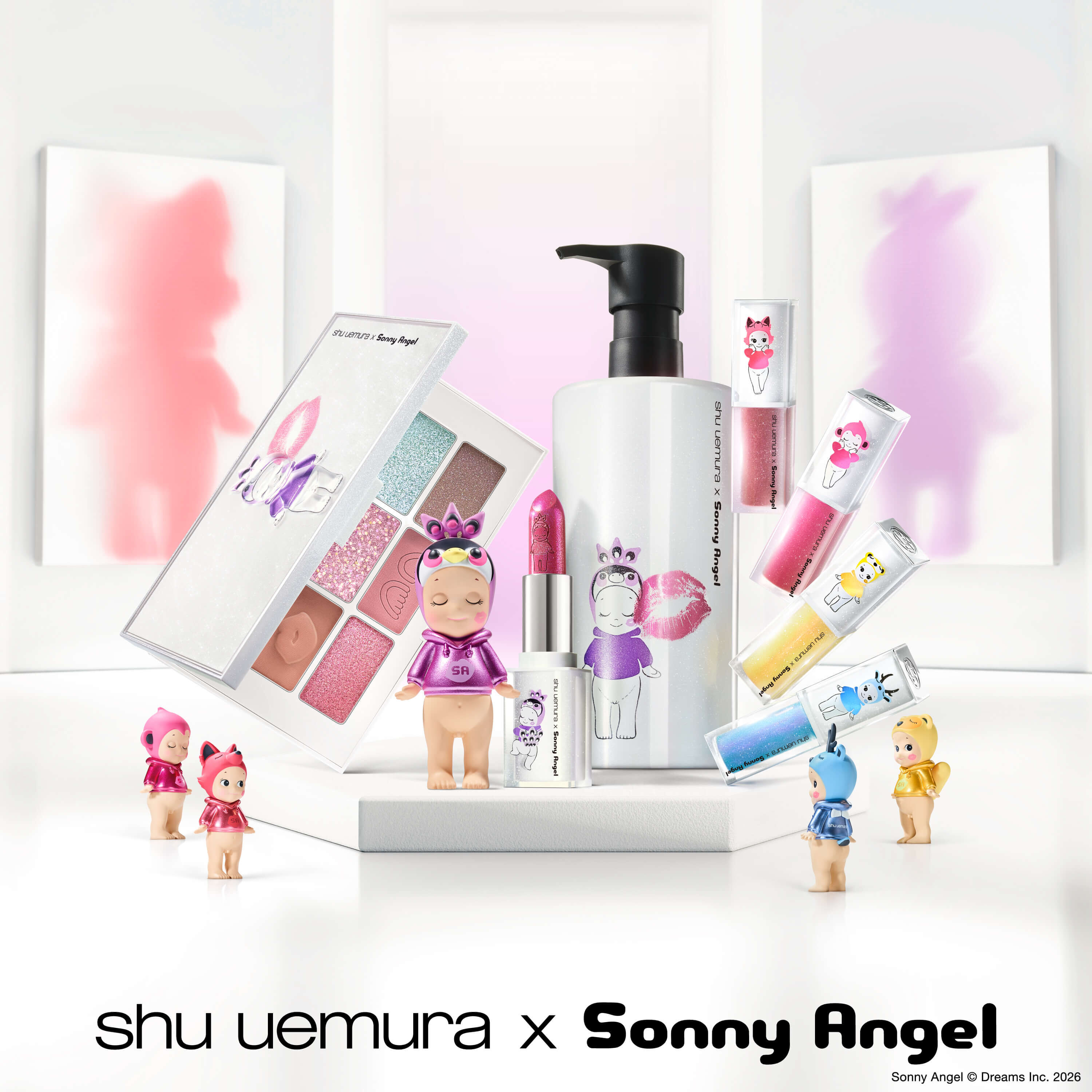shu uemura x Sonny Angel ホリデーコレクション