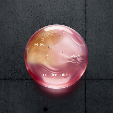  AHA/PHA*² × ナイアシンアミド*³ 配合。